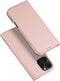Dux Ducis Geschikt voor iPhone 16 Pro Max hoesje - Slim bookcase - Roze