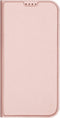 Dux Ducis Geschikt voor iPhone 16 Pro Max hoesje - Slim bookcase - Roze