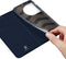Dux Ducis - Geschikt voor OnePlus 11 - Slim bookcase hoesje - Donkerblauw