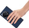 Dux Ducis - Geschikt voor OnePlus 11 - Slim bookcase hoesje - Donkerblauw