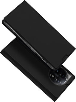 Dux Ducis - Geschikt voor OnePlus 11 - Slim bookcase hoesje - Zwart