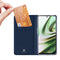 Dux Ducis - Geschikt voor OnePlus Nord CE 3 Lite - Slim bookcase hoesje - Donkerblauw