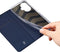 Dux Ducis - Geschikt voor OnePlus Nord CE 3 Lite - Slim bookcase hoesje - Donkerblauw