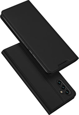Dux Ducis - Geschikt voor Samsung Galaxy A04s - Slim bookcase hoesje - Zwart