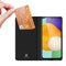 Dux Ducis - Geschikt voor Samsung Galaxy A04s - Slim bookcase hoesje - Zwart