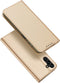 Dux Ducis - Geschikt voor Samsung Galaxy A14 4G - Slim bookcase hoesje - Goud