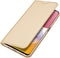Dux Ducis - Geschikt voor Samsung Galaxy A14 4G - Slim bookcase hoesje - Goud
