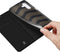 Dux Ducis - Geschikt voor Samsung Galaxy A14 4G - Slim bookcase hoesje - Zwart