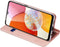 Dux Ducis - Geschikt voor Samsung Galaxy A14 4G - Slim bookcase hoesje - Rose Goud