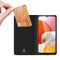 Dux Ducis - Geschikt voor Samsung Galaxy A14 4G - Slim bookcase hoesje - Zwart
