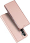 Dux Ducis - Geschikt voor Samsung Galaxy A34 - Slim bookcase hoesje - Rose Goud