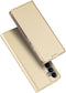 Dux Ducis - Geschikt voor Samsung Galaxy A34 - Slim bookcase hoesje - Goud