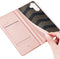 Dux Ducis - Geschikt voor Samsung Galaxy A34 - Slim bookcase hoesje - Rose Goud