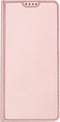 Dux Ducis - Geschikt voor Samsung Galaxy A34 - Slim bookcase hoesje - Rose Goud