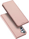 Dux Ducis - Geschikt voor Samsung Galaxy A54 - Slim bookcase hoesje - Rose Goud