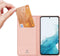 Dux Ducis - Geschikt voor Samsung Galaxy A54 - Slim bookcase hoesje - Rose Goud