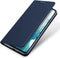 Dux Ducis - Geschikt voor Samsung Galaxy A54 - Slim bookcase hoesje - Donkerblauw