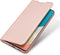 Dux Ducis - Geschikt voor Samsung Galaxy A73 5G - Slim bookcase hoesje - Roze