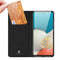 Dux Ducis - Geschikt voor Samsung Galaxy A73 5G - Slim bookcase hoesje - Zwart