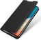 Dux Ducis - Geschikt voor Samsung Galaxy A73 5G - Slim bookcase hoesje - Zwart