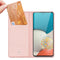 Dux Ducis - Geschikt voor Samsung Galaxy A73 5G - Slim bookcase hoesje - Roze