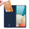 Dux Ducis - Geschikt voor Samsung Galaxy A73 5G - Slim bookcase hoesje - Blauw
