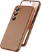 Dux Ducis - Geschikt voor Samsung Galaxy S23 - Grid Serie - Back cover hoes - Bruin