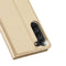 Dux Ducis - Geschikt voor Samsung Galaxy S23 Plus / S23+ - Slim bookcase hoesje - Goud