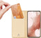 Dux Ducis - Geschikt voor Samsung Galaxy S23 Plus / S23+ - Slim bookcase hoesje - Goud