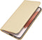 Dux Ducis - Geschikt voor Samsung Galaxy S23 Plus / S23+ - Slim bookcase hoesje - Goud