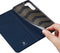 Dux Ducis - Geschikt voor Samsung Galaxy S23 - Slim bookcase hoesje - Donkerblauw