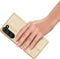 Dux Ducis - Geschikt voor Samsung Galaxy S23 - Slim bookcase hoesje - Goud
