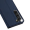 Dux Ducis - Geschikt voor Samsung Galaxy S23 - Slim bookcase hoesje - Donkerblauw