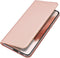 Dux Ducis - Geschikt voor Samsung Galaxy S23 - Slim bookcase hoesje - Rose Goud