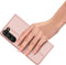 Dux Ducis - Geschikt voor Samsung Galaxy S23 - Slim bookcase hoesje - Rose Goud