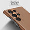 Dux Ducis - Geschikt voor Samsung Galaxy S23 Ultra - Grid Serie - Back cover hoes - Bruin