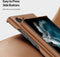 Dux Ducis - Geschikt voor Samsung Galaxy S23 Ultra - Grid Serie - Back cover hoes - Bruin