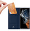 Dux Ducis - Geschikt voor Samsung Galaxy S23 Ultra - Slim bookcase hoesje - Donkerblauw
