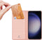Dux Ducis - Geschikt voor Samsung Galaxy S24 - Slim bookcase hoesje - Rose Goud