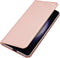 Dux Ducis - Geschikt voor Samsung Galaxy S24 - Slim bookcase hoesje - Rose Goud