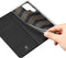 Dux Ducis - Geschikt voor Samsung Galaxy S24 Ultra - Slim bookcase hoesje - Zwart