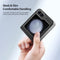 Dux Ducis Geschikt voor Samsung Galaxy Z Flip6 Leren hoes - backcover - Zwart