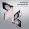 Dux Ducis Geschikt voor Samsung Galaxy Z Flip6 Leren hoes - backcover - Roze