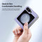 Dux Ducis Geschikt voor Samsung Galaxy Z Flip6 Leren hoes - backcover - Paars