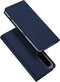 Dux Ducis - Geschikt voor Sony Xperia 1 V - Slim bookcase hoesje - Donkerblauw