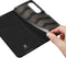 Dux Ducis - Geschikt voor Sony Xperia 1 V - Slim bookcase hoesje - Zwart