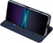 Dux Ducis - Geschikt voor Sony Xperia 1 V - Slim bookcase hoesje - Donkerblauw