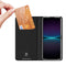 Dux Ducis - Geschikt voor Sony Xperia 1 V - Slim bookcase hoesje - Zwart
