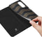 Dux Ducis - Geschikt voor Sony Xperia 10 V - Slim bookcase hoesje - Zwart
