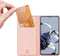 Dux Ducis - Geschikt voor Xiaomi 12T / Geschikt voor Xiaomi 12T Pro - Slim bookcase hoesje - Rose Goud